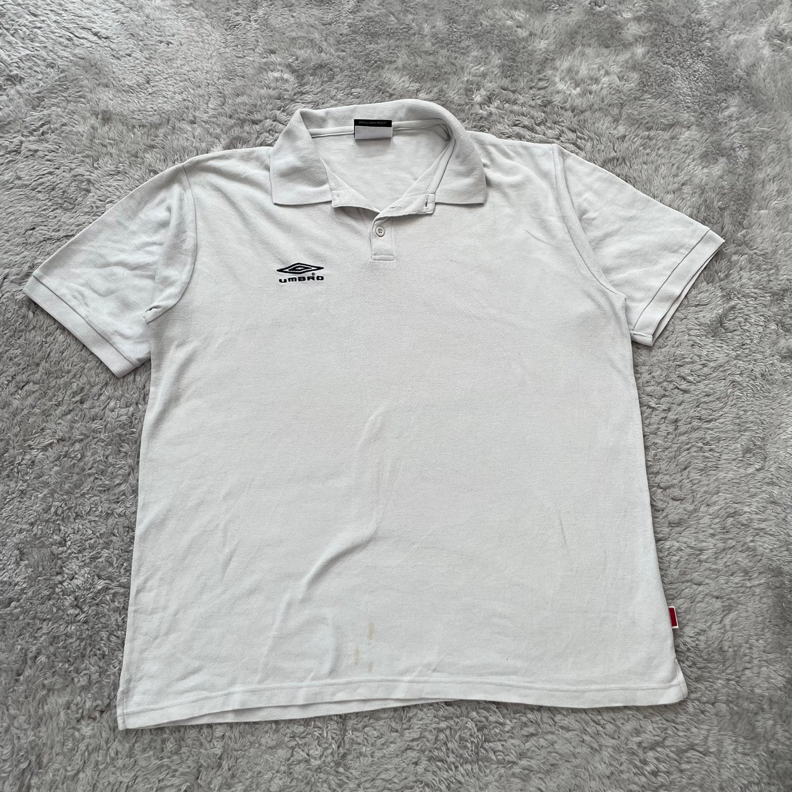 Polo blanc brodé, Enlèvement ou Envoi, Comme neuf