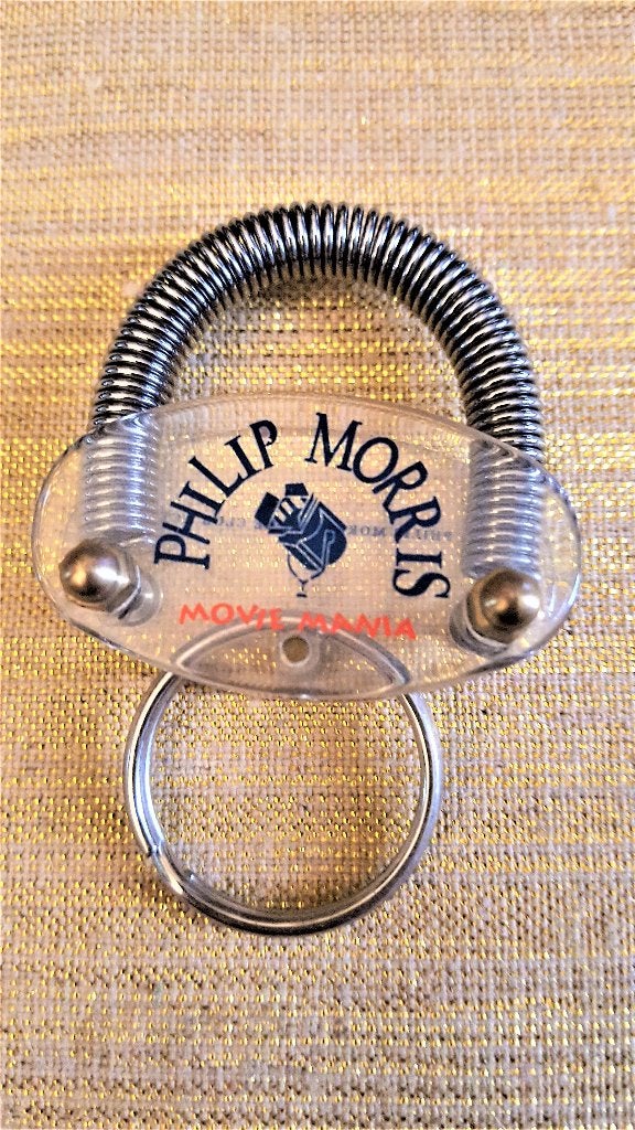 Vintage sleutelhanger van Philip Morris., Verzamelen, Ophalen, Nieuw, Gebruiksvoorwerp