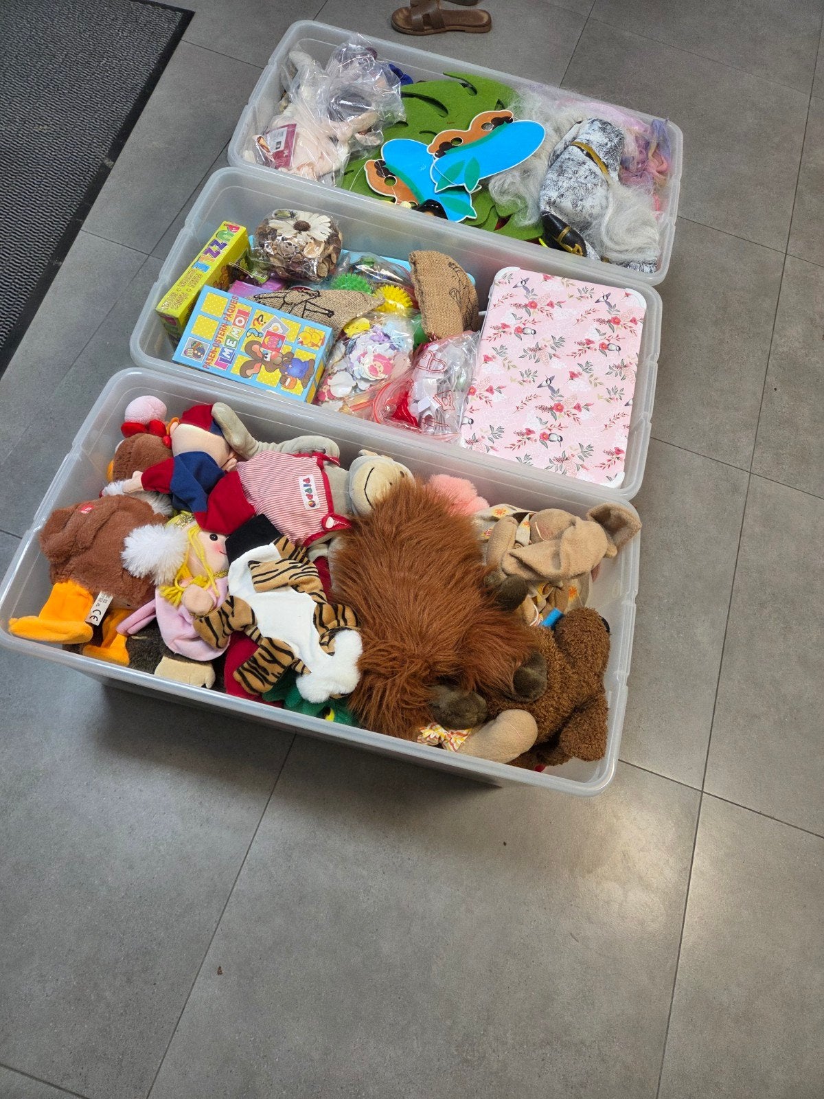 schoolmateriaal kleuterjuf, Enlèvement ou Envoi