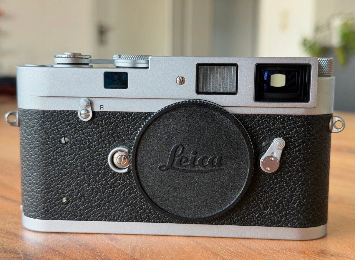 Nieuwstaat Leica M-A 10371 Typ 127 Silver Chrome MA Camera, Audio, Tv en Foto, Ophalen of Verzenden, Zo goed als nieuw, Leica