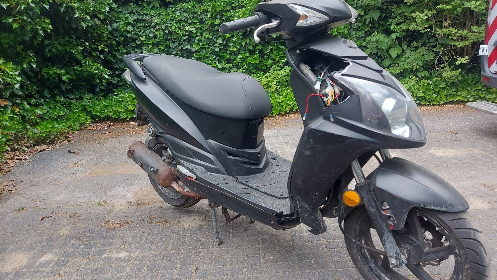 Sym jet4 schadebrommer, Gebruikt, Overige modellen, Klasse B (45 km/u), Benzine