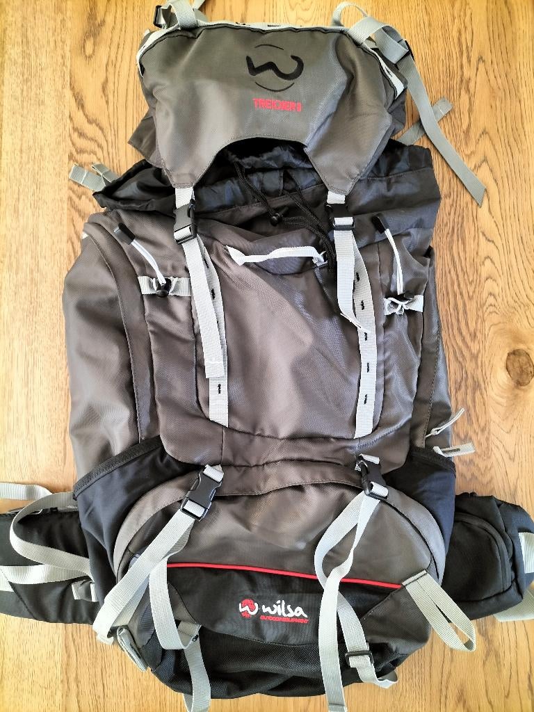Wilsa Outdoor Trekker 55 liter rugzak, Enlèvement, Comme neuf, Sac à dos