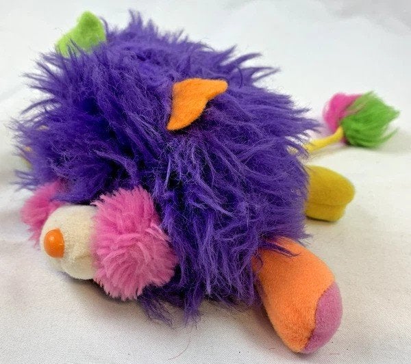 Mattel Puffling Popples paars vintage 1986 pluche knuffel G1, Kinderen en Baby's, Speelgoed | Knuffels en Pluche, Zo goed als nieuw