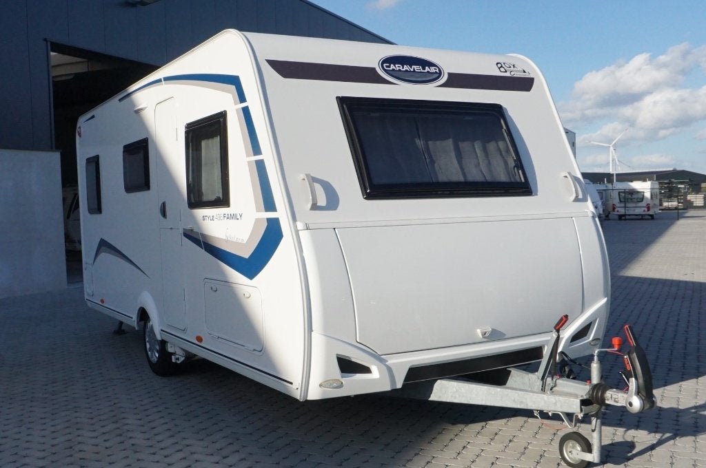 Prachtige 6pers.Caravelair met mover, voortent, MTM 1300kg, Mover, Dwarsbed, Bedrijf, Treinzit