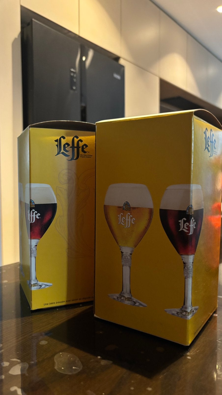 Leffe glazen, Verzamelen, Ophalen, Zo goed als nieuw