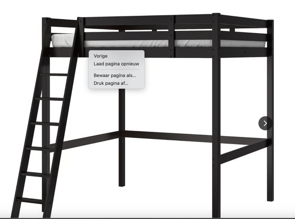 Hoogslaper Stora Ikea 2 stuks €150/stuk, Queen size, 210 cm, Enlèvement, Utilisé