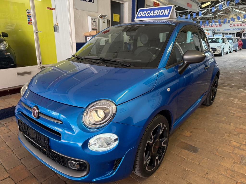 Fiat 500 1.2i sport 71 cv 2019 gps airco 52.000 km, Achat, Euro 6, Entreprise, Boîte manuelle