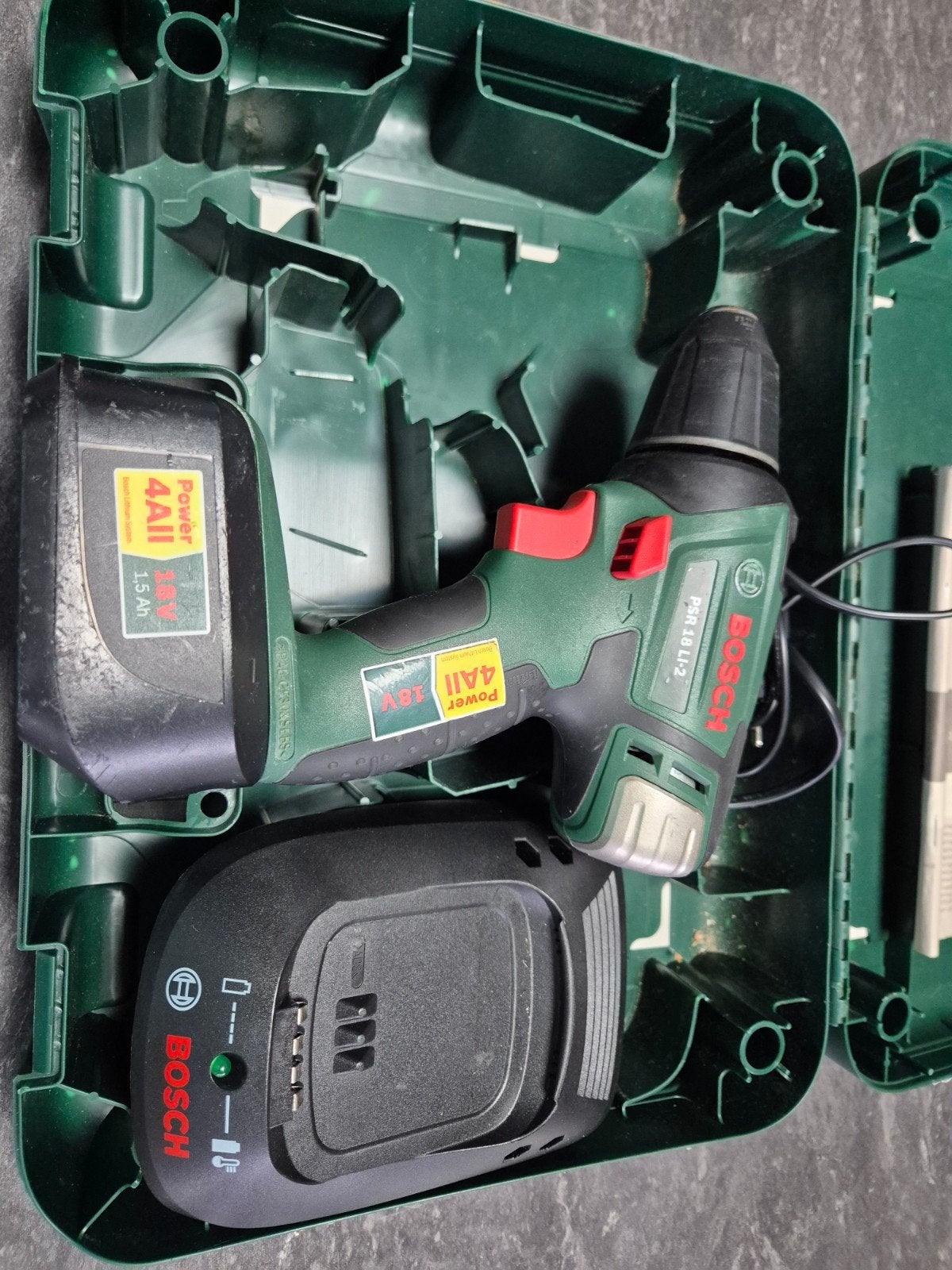 Bosch PSR 18 LI-2, Enlèvement