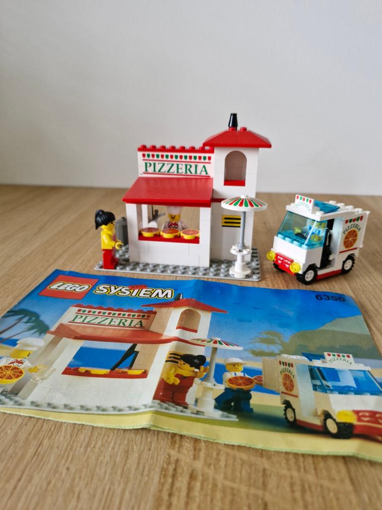 Vintage LEGO Town set 6350 Pizza To Go uit 1994., Kinderen en Baby's, Speelgoed | Thomas de Trein, Ophalen of Verzenden