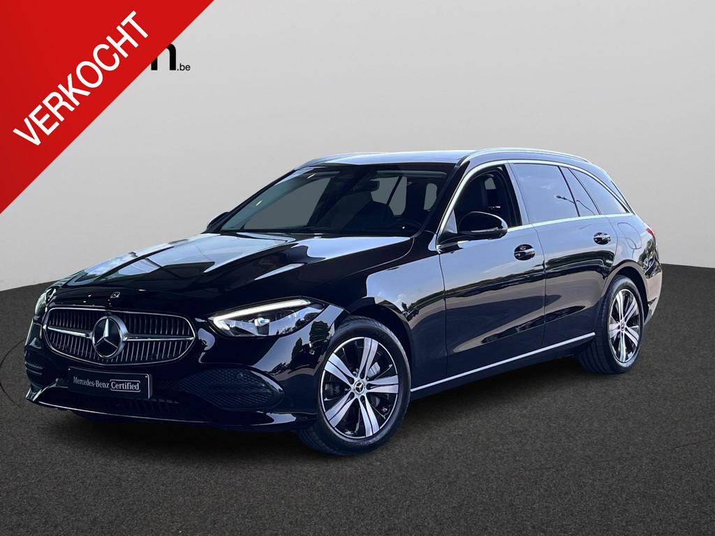Mercedes-Benz C 300 de 4MATIC/Pano/trekh, Auto's, Automaat, 197 pk, Zwart, 4 cilinders