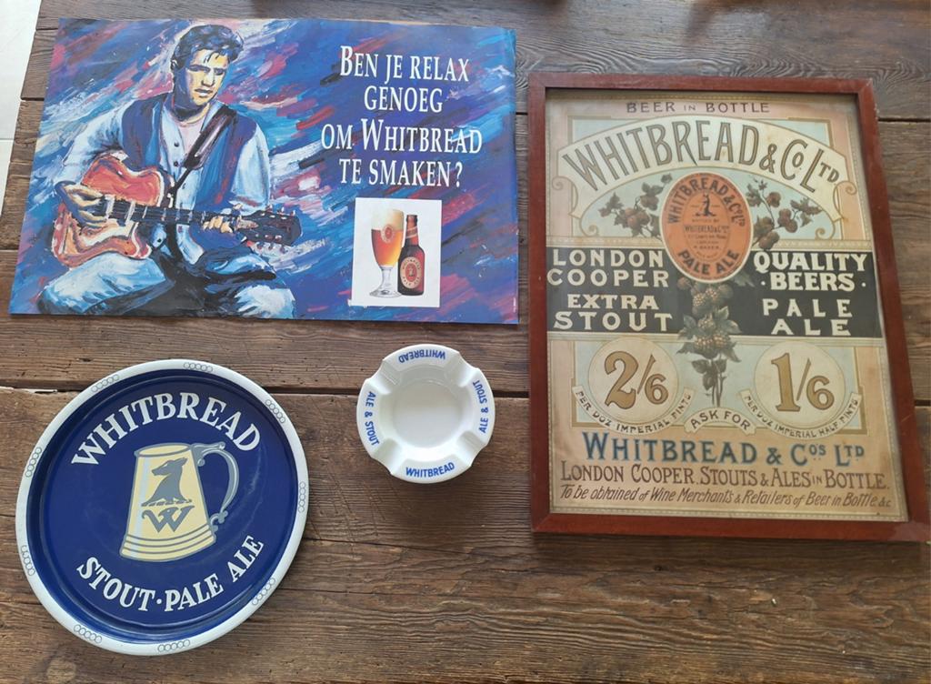 Lot Whitbread ale stout pal ale extra stout, Collections, Enlèvement ou Envoi