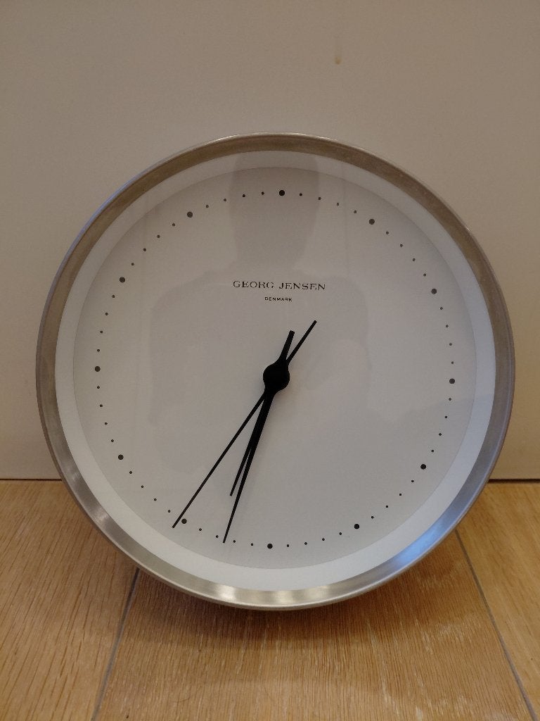 Montre murale Georg Jensen, Enlèvement, Comme neuf, Analogique, Horloge murale