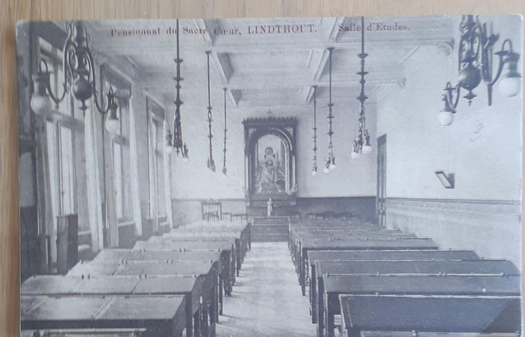 Bruxelles/Woluwe Saint-Lambert : Pension à LINDTHOUT, Enlèvement ou Envoi, 1920 à 1940, Non affranchie, Bruxelles (Capitale)