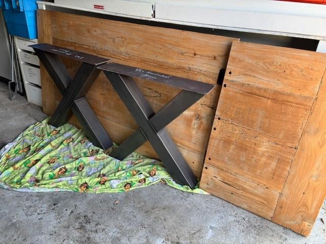 EETTAFEL, Huis en Inrichting, Tafels | Eettafels, Ophalen, 200 cm of meer, 50 tot 100 cm, Zo goed als nieuw