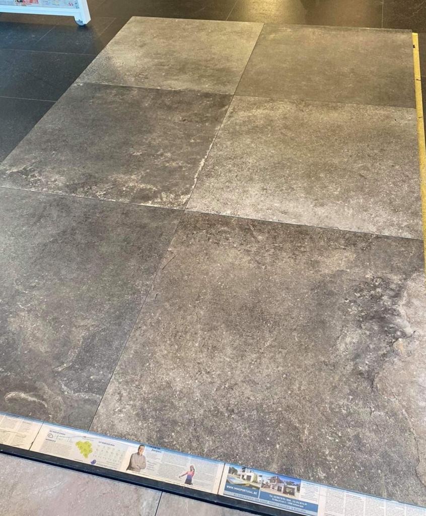 Keramische vloertegels - 115 m2, Ophalen, 60 cm of meer, Nieuw, 10 m² of meer