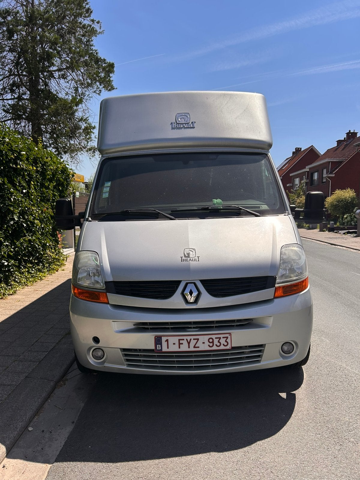 Paarden camionette, Auto's, Zwart, Renault, Particulier, Euro 4