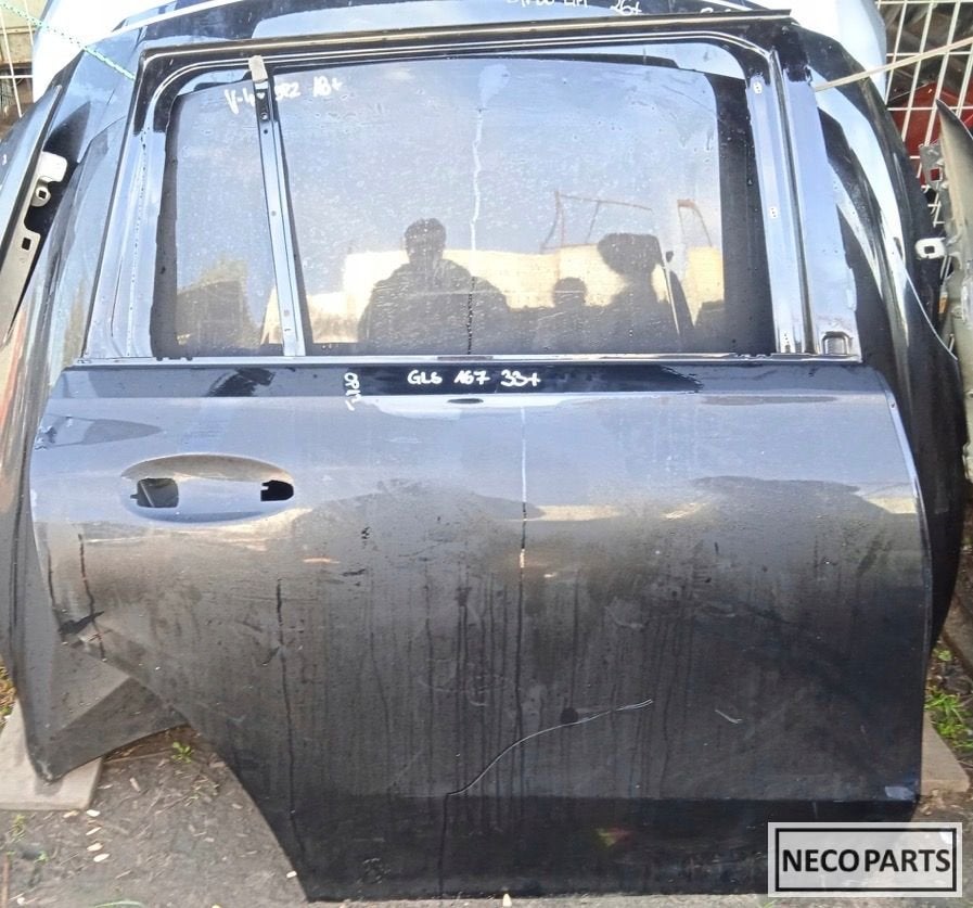 MERCEDES GLS W167 PORTIER DEUR RECHTS ACHTER ALLES LEVERBAAR, Gebruikt, Ophalen of Verzenden, Achter, -