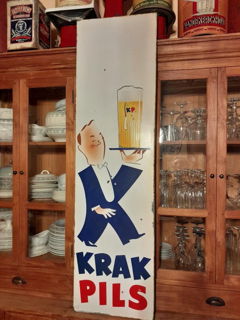 plaque émaillée, Enlèvement, Utilisé, Panneau publicitaire