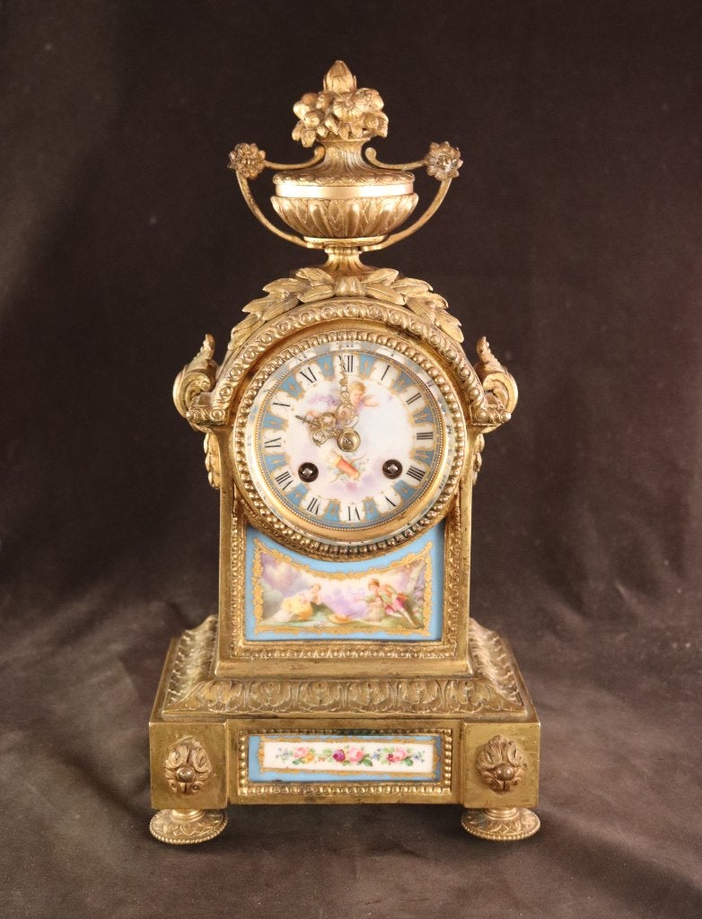 Horloge de cheminée française ancienne de Paris, Antiquités & Art, Antiquités | Horloges, Enlèvement ou Envoi