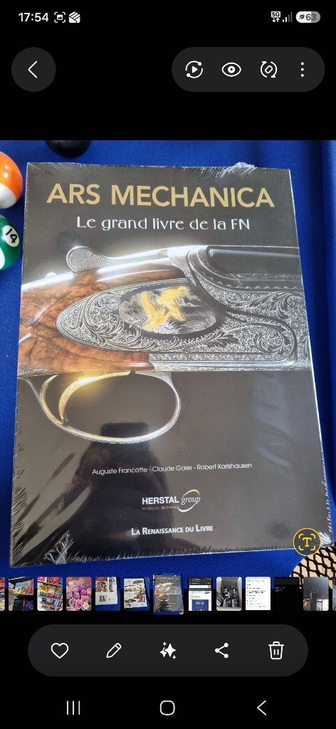 Ars Mechanica ́e grand livre de la FN Herstal, 20e eeuw of later, Verzenden, Nieuw, COLLECTIF
