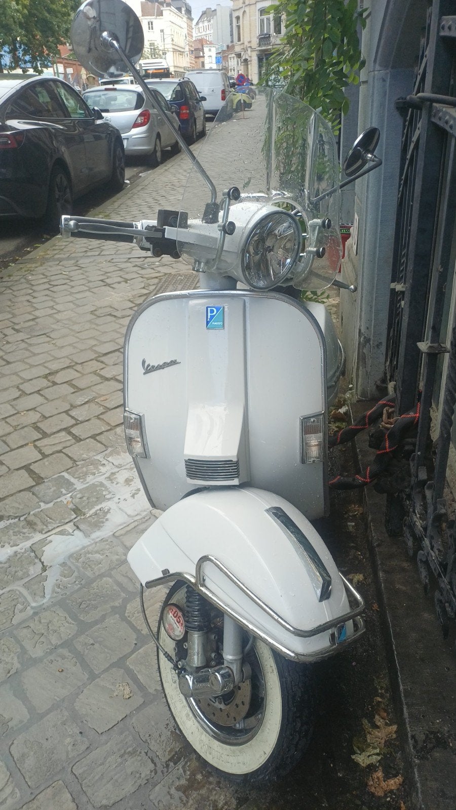 Piaggio Vespa PX125, Ophalen