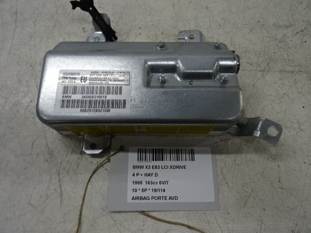 AIRBAG PORTE AVANT DROITE BMW X3 (E83) (30342631601X), Autos : Pièces & Accessoires, Utilisé, BMW, Petuelring 130
80809  München, DE
