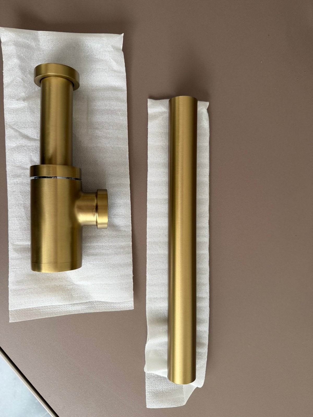 Sifon lavabo, Huis en Inrichting, Ophalen, Nieuw, Goud