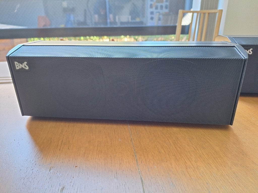 Luidsprekers (2) -  BNS Intelligent SDS-40, Gebruikt, Speakerset, 60 tot 120 watt, Ophalen