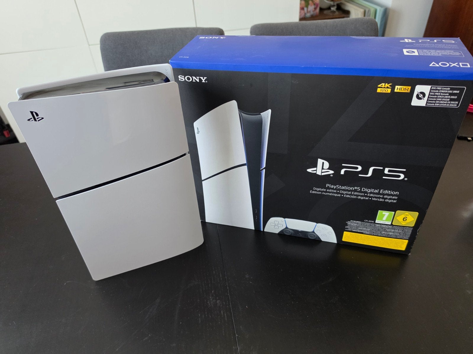 PlayStation 5 Slim digitaal, Ophalen, Playstation 5