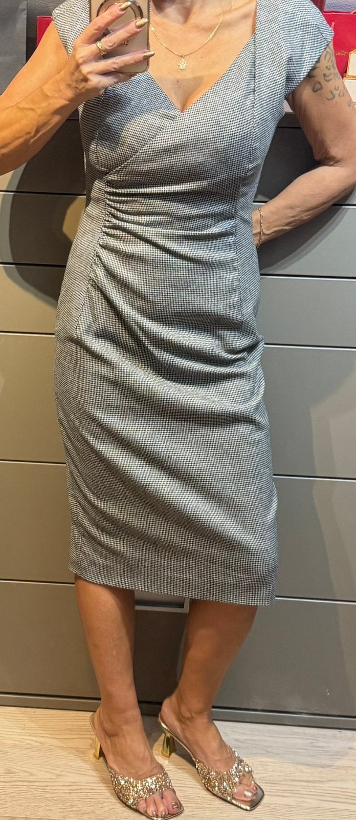 Robe fourreau en lai e L.K.Benett T36, Vêtements | Femmes, Enlèvement ou Envoi, Comme neuf, Blanc