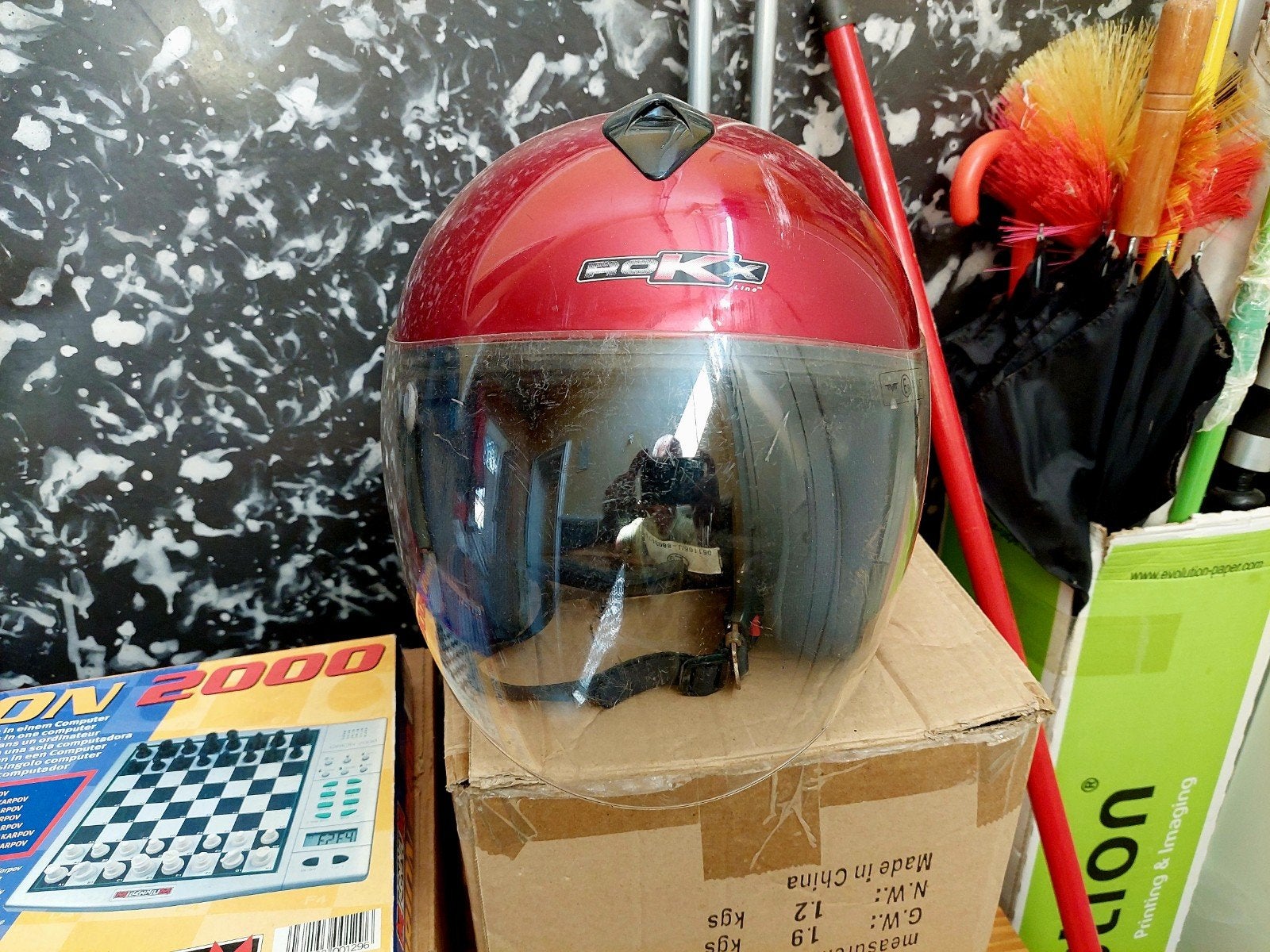 scooter helmen in zeer goed staat, Ophalen