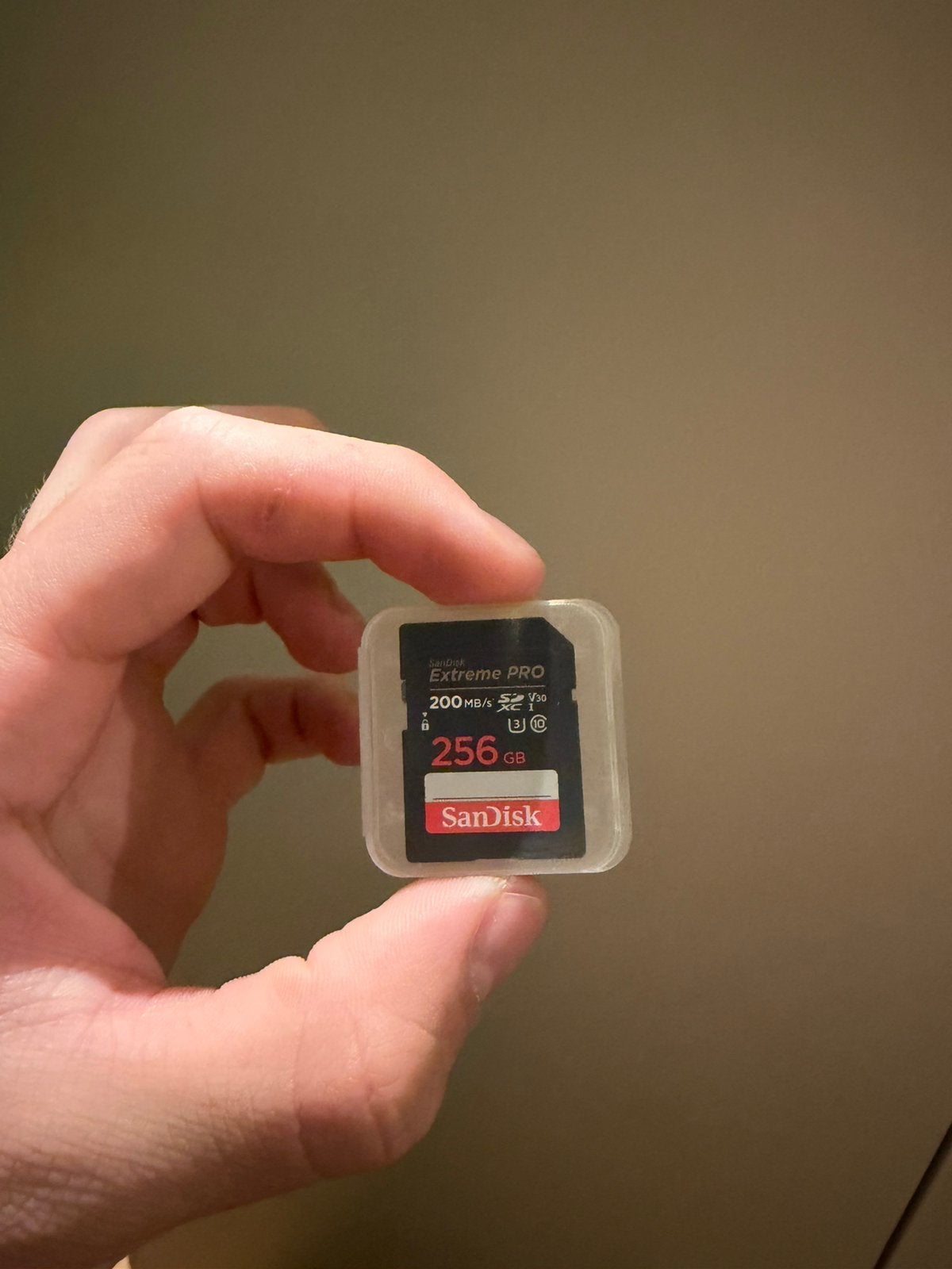 SANDISK EXTREME PRO SDXC 256GB - GEHEUGENKAART - NIEUW, Audio, Tv en Foto, Foto | Geheugenkaarten, Ophalen of Verzenden, Nieuw