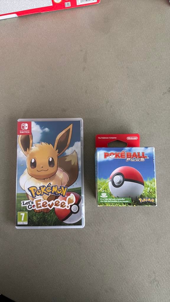 Pokémon Let’s Go Eevee & Pokéball Plus, Games en Spelcomputers, Avontuur en Actie, Online, 1 speler, Ophalen of Verzenden