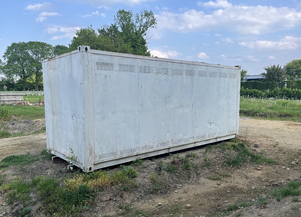 20 ft bouwcontainer, Bricolage & Construction, Abris de chantier & Baraques de chantier, Utilisé, Enlèvement