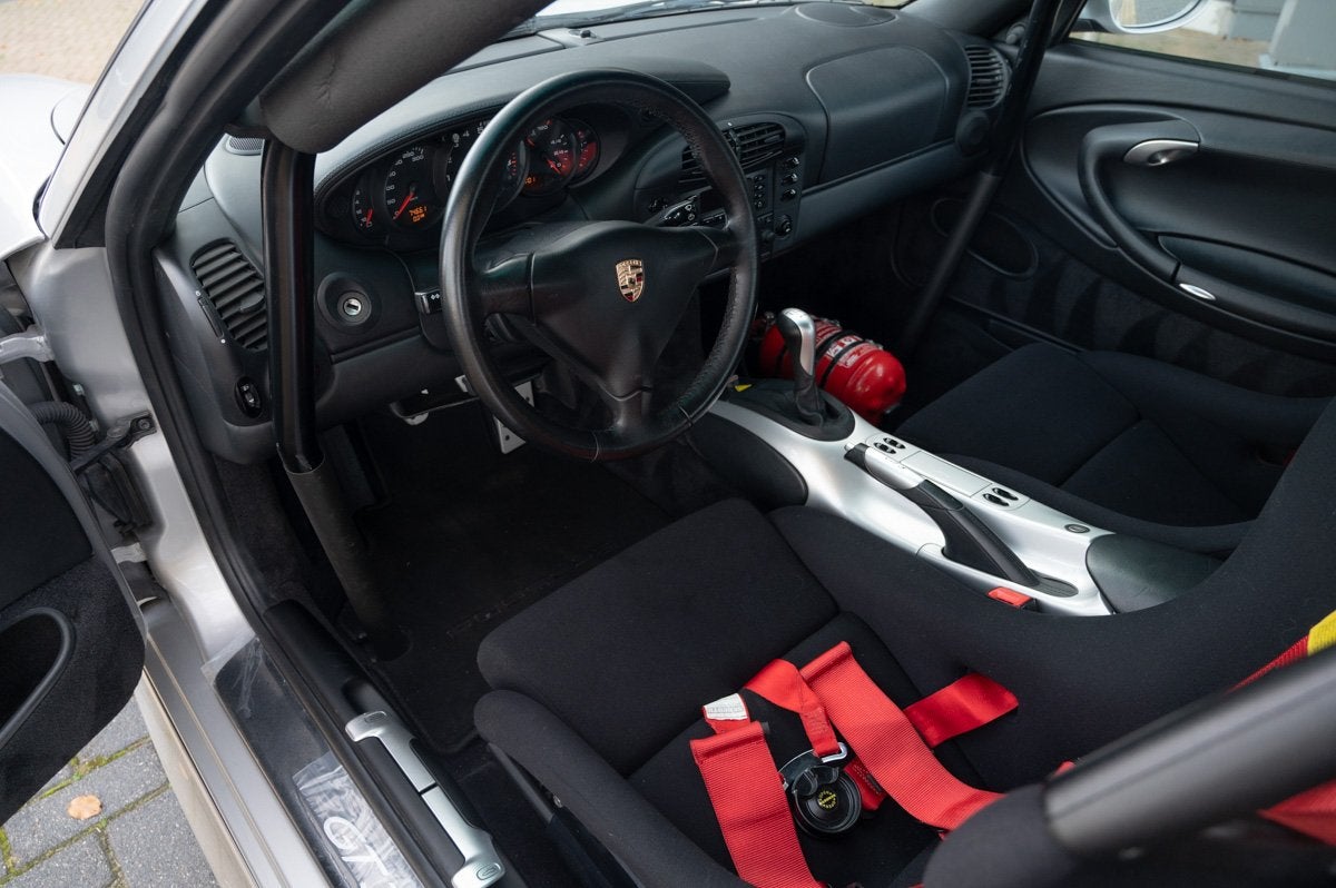 Porsche 911 (996) GT3 Clubsport (bj 2000), Auto's, Gebruikt, 360 pk, Overige kleuren, Leder