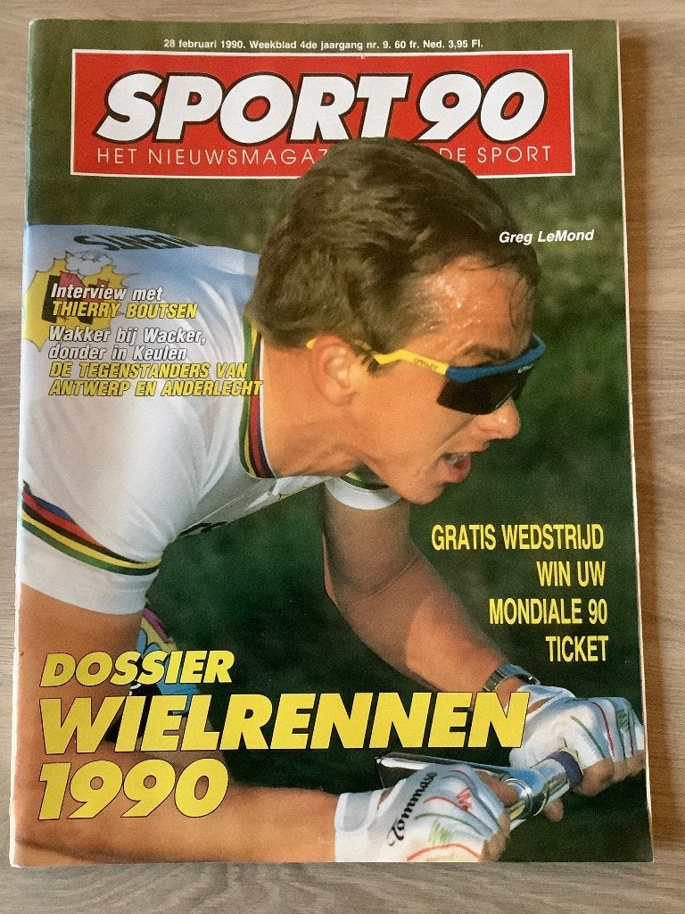 Sport 90 Magazine Dossier Wielrennen 1990, Boeken, Sportboeken, Sport 90, Lopen en Fietsen, Ophalen of Verzenden, Zo goed als nieuw
