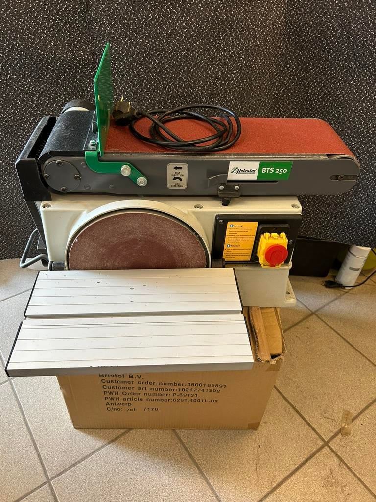Band en schijfschuur machine, Doe-het-zelf en Bouw, Ophalen, Zo goed als nieuw