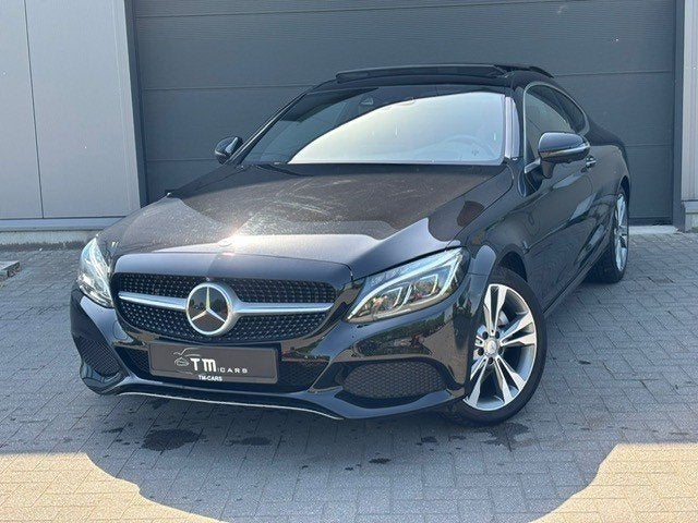 Mercedes-Benz C-coupe head-up pano dak, Auto's, Mercedes-Benz, Automaat, 4 zetels, Achterwielaandrijving, 4 cilinders