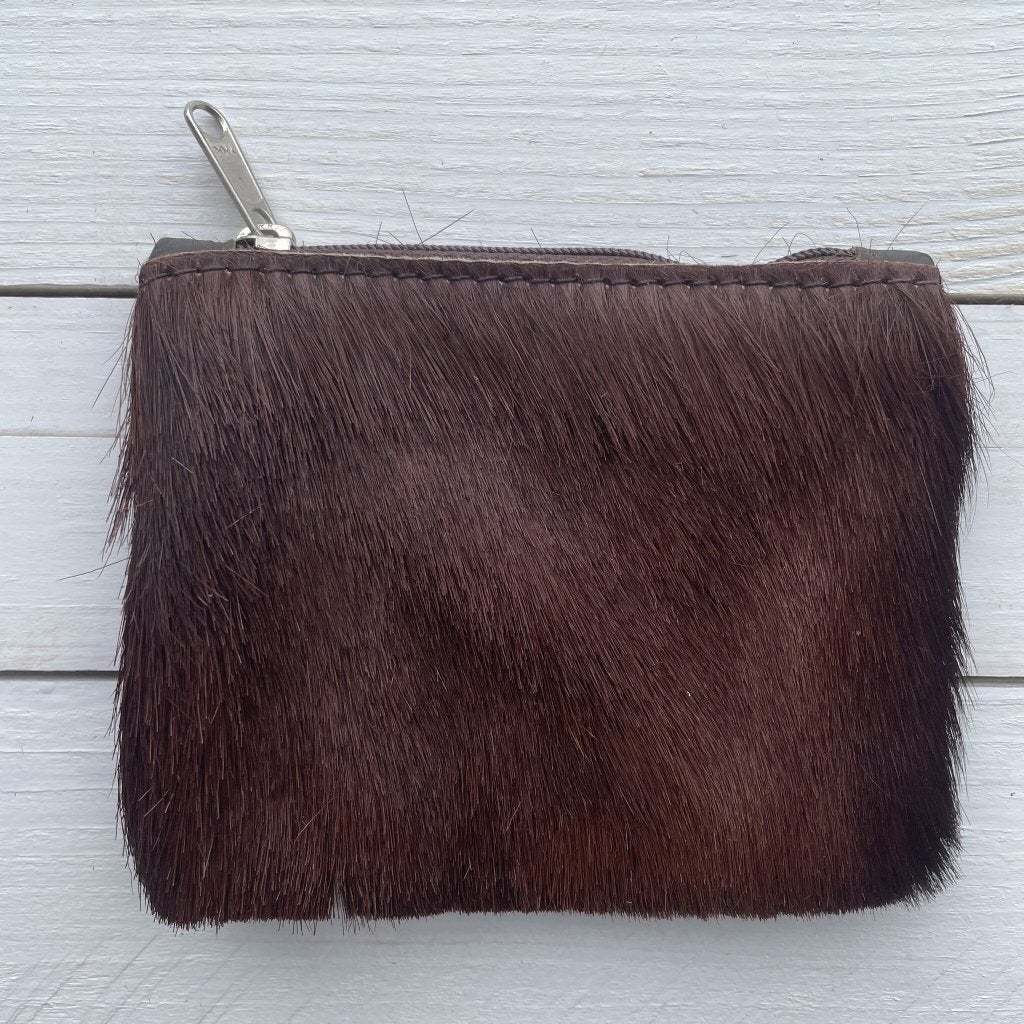 Tas Issy springbok bruin 12x9cm #I-4 | Lederstore, Bijoux, Sacs & Beauté, Enlèvement ou Envoi, Neuf, Brun, Sac de soirée