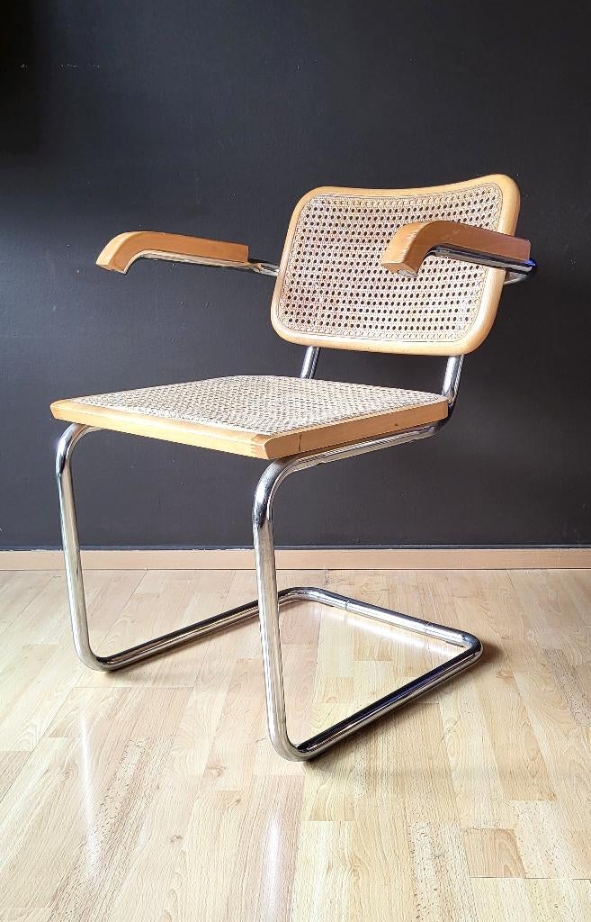 ️️ ✔️Vintage stoel van Marcel Breuer Cesca, Verzenden