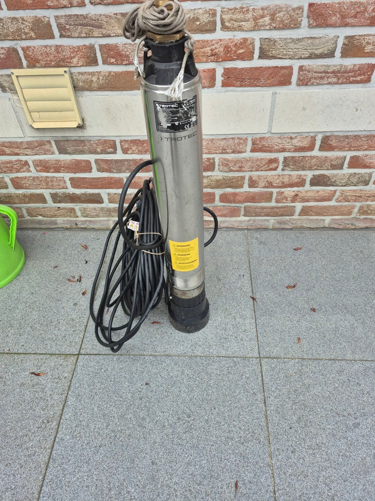 waterpomp voor in bronput te plaatsen, Ophalen, Nieuw