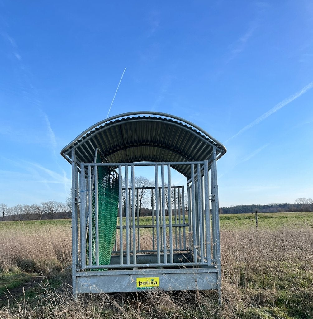 PATURA hooiruif paarden Safety 3 x 2 m, Weidegang, 4 paarden of pony's of meer
