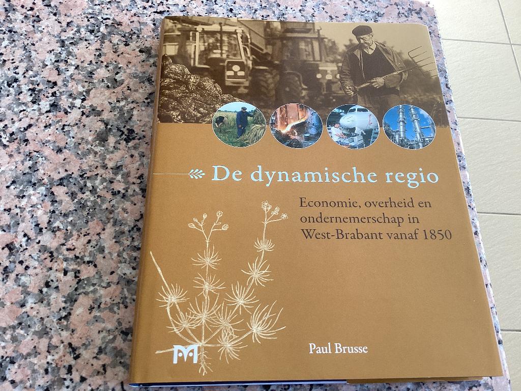 De dynamische regio. West-Brabant vanaf 1850. Paul Brusse, Ophalen of Verzenden, 20e eeuw of later, Zo goed als nieuw