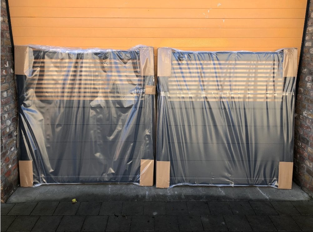 tuinpoort draaipoort aluminium SEBASTIEN met Somfy motor, Jardin & Terrasse, Portes de jardin, Neuf, Portail battant, Aluminium