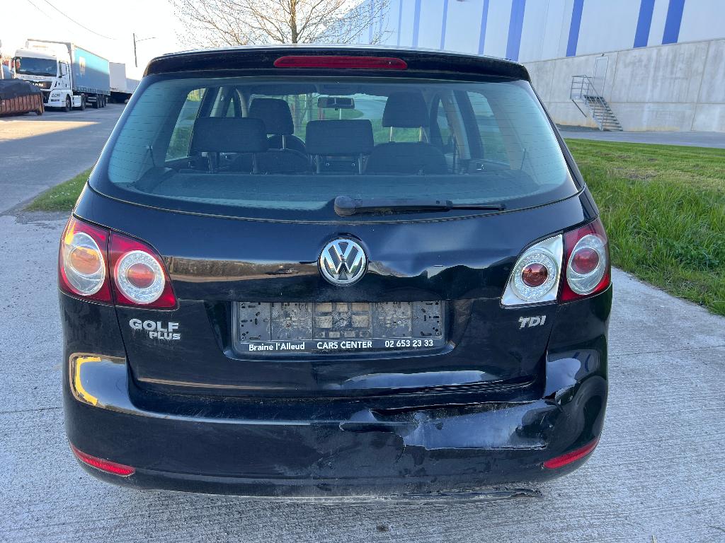 Volkswagen Golf Plus 1.6 Diesel Accidenté arrière, Golf Plus, Euro 5, Bedrijf, 5 deurs
