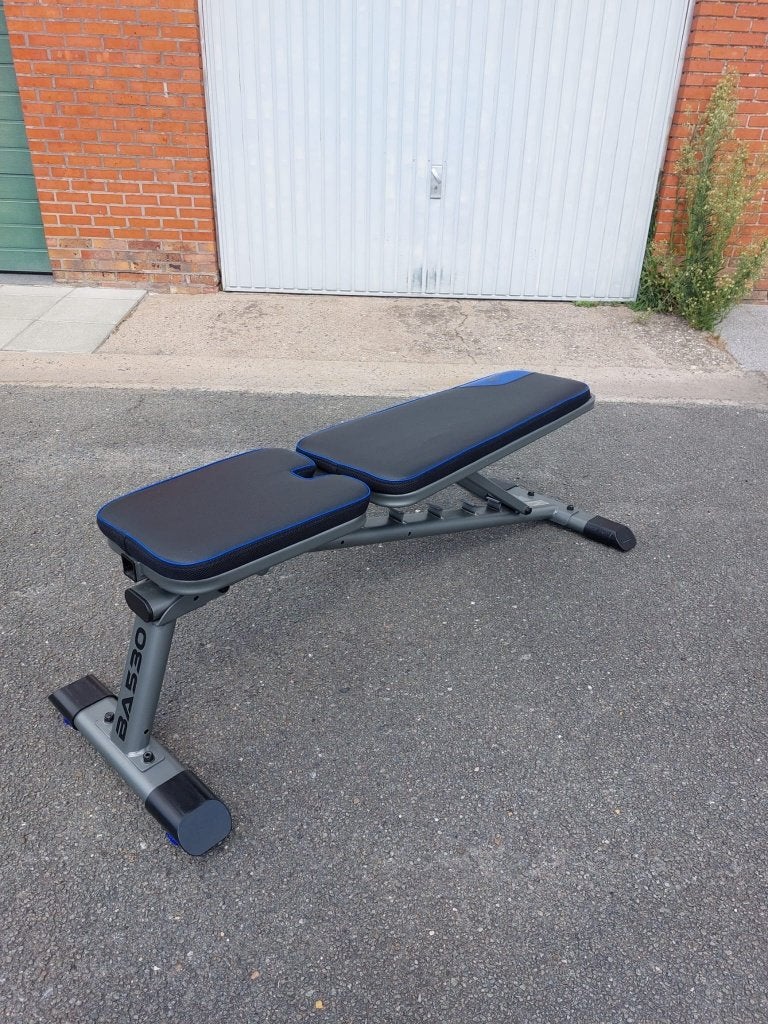Fitnessbank / benchpress, Sport en Fitness, Fitnessmaterialen, Ophalen, Zo goed als nieuw, Benen, Fitnessbank