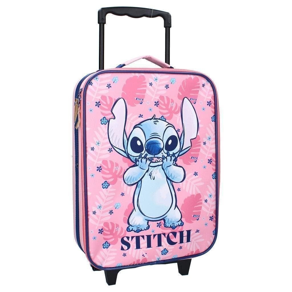 Stitch Trolley Koffer - Disney Reiskoffer, Neuf, Enlèvement ou Envoi, Moins de 35 cm, Poignée extensible