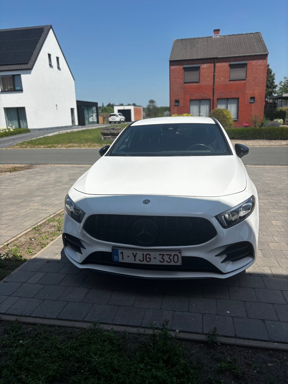 Mercedes a200 amg night pakket weinig km, Auto's, Automaat, Wit, Berline, 5 deurs