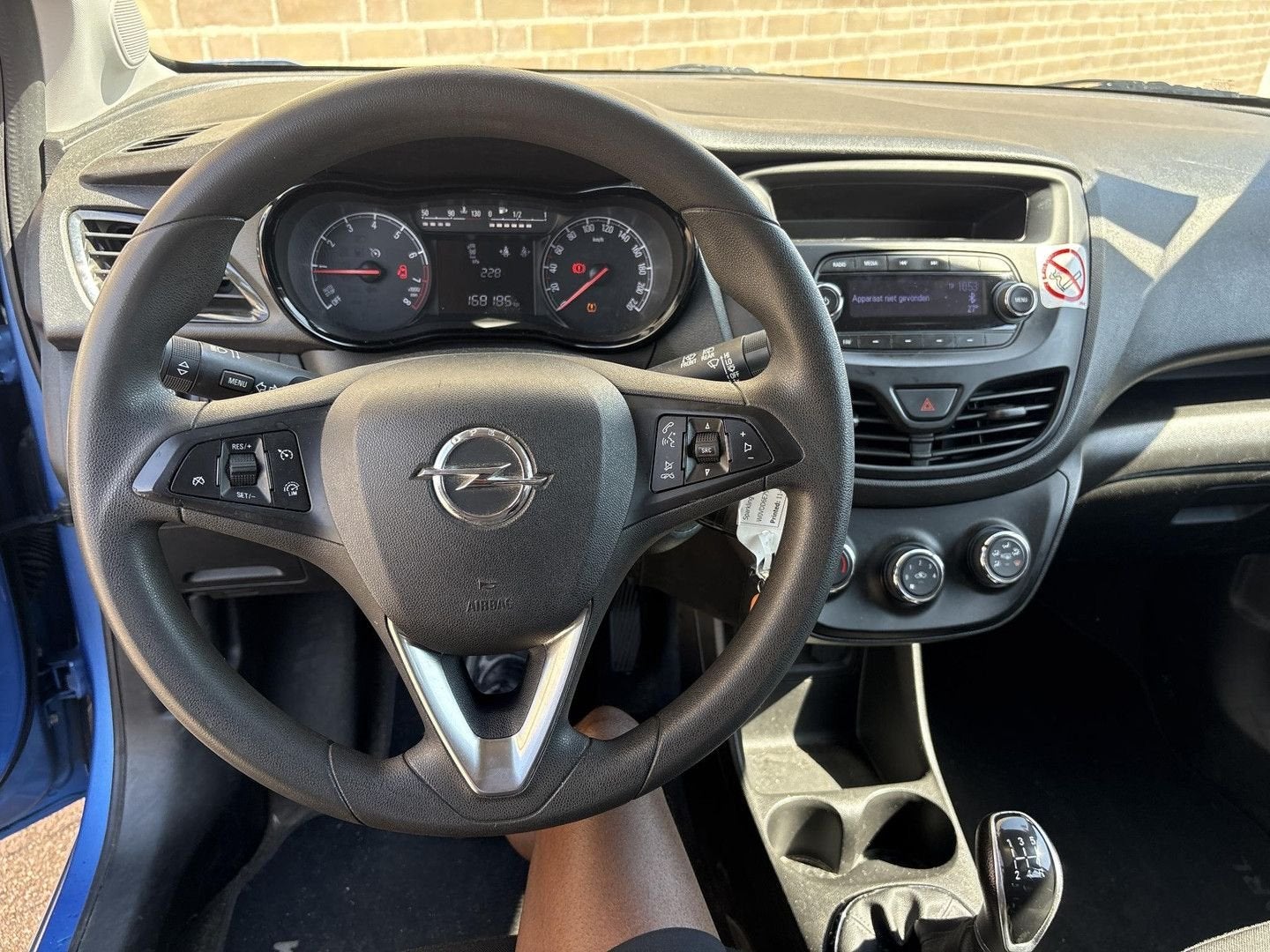Opel Karl 1.0 ecoFLEX Edition | € 3.250,- NETTO!, Auto's, Opel, Zwart, Blauw, Bedrijf, 94 g/km