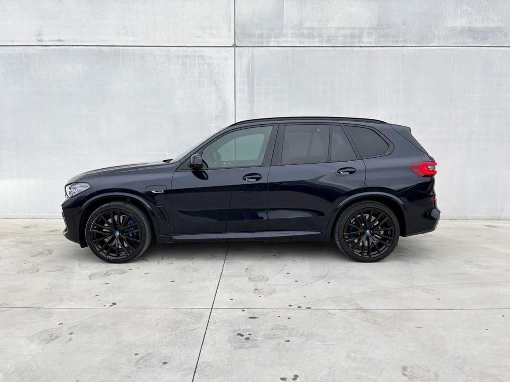 BMW X5 45e | xDrive | M-Pack | Leasing (bj 2022, automaat), Auto's, Gebruikt, Blauw, Bedrijf, 5 zetels
